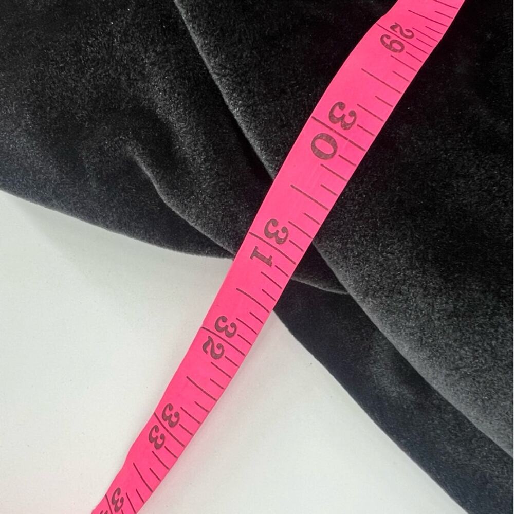 Abercrombie Fitch Soft Velvet Spaghetti Bubble Hem Mini Dress Black sz M - Picture 7 of 7